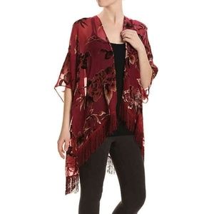 Roffe velvet kimono